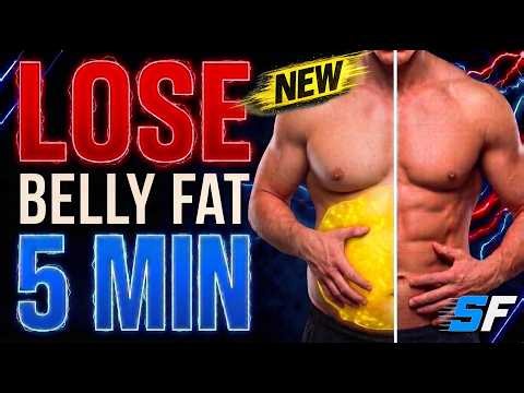 Belly Fat Workout for Men at Home | 5 Minute Exercise to Lose Belly Fat