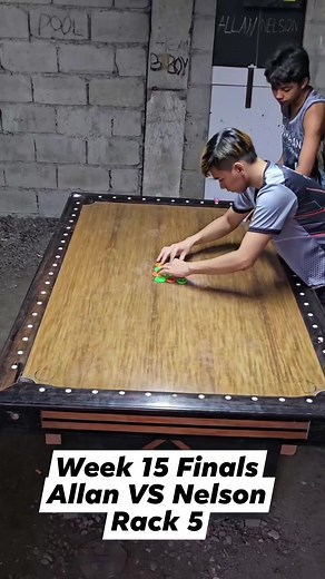 Week 15 Finals Allan VS Nelson Rack 5 - Race to 7 #ilovethisgame #enjoy #ChallengetheChampion #doublesedition #pinoy #pinoypool #billiards | Poolhouse28