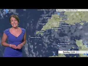(HD) Alex Osbourne BBC ONE Spotlight weather March 25th 2023 - 60 fps