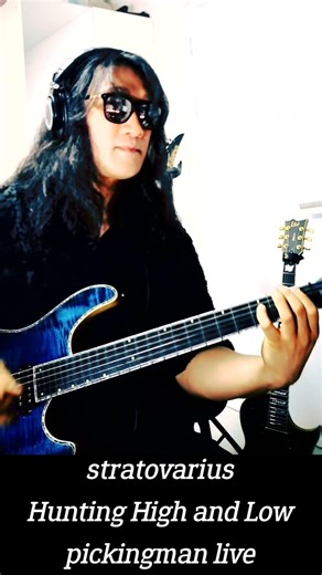 stratovarius - Hunting High and Low pickingman live