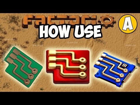 Factorio how to USE CIRCUITS (ALL TYPES) (2025)