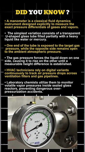 Surprising Facts About Manometers (The U-Tube That Measures Pressure) 😲 | Engineering & Science