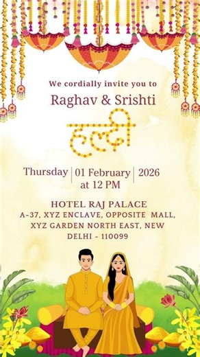 Wedding Invitation Card