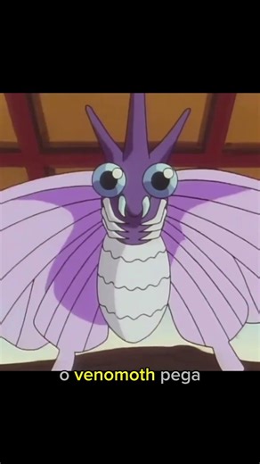 Pokémon mais venenoso? #pokemon #anime #geek #venonat #venomoth #anime #nostalgia #pokémon