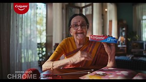 The Toothless Granny! Client: Colgate Palmolive Brand: Colgate Strong Teeth Agency: WPPatCP Production House: Chrome Pictures Director: Amit Sharma Producer: Abhishek Notani Project Coordinater: Napolean Daniel Amanna DOP: Rajesh Nare Production Designer: Viveka Rachel Banja Costume Stylist: Tanya Oak Hair & Make-up: Shalini Chakravarthy Editor: Shahnawaz Mosani Music: Shubhojit Mukherjee Sound Design & Mixing: Arun Crasto Casting: Vaibhav Vishant (Anti-casting) Product Stylist: Goldwin Fonseca 