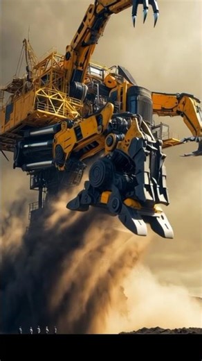 Future construction technology 🤯#HeavyMachinery #FutureTech #Shorts