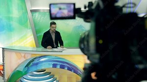 An inside look at the news studio