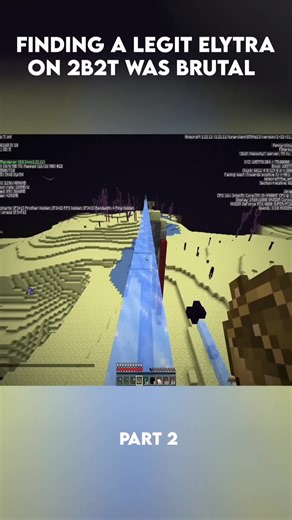Brutal Quest for Legit Elytra on 2b2t