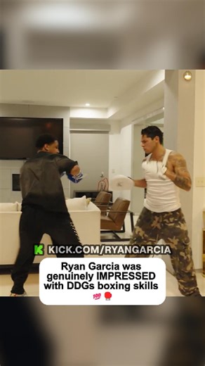 Climbcasts on Instagram: "Ryan Garcia was genuinely IMPRESSED with DDGs boxing skills #ryangarcia #ddg #boxing #fyp @kingryan @ddg"