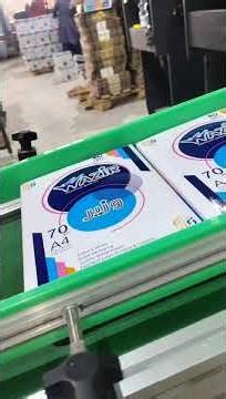 Testing A4 copy paper machine in Afghanistan #machine #a4