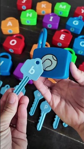 Turn playtime into learning time with Alphabet Learning Locks! 🧠