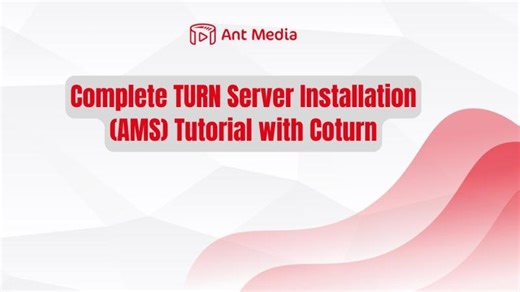 WebRTC Failing Behind Firewalls: TURN Server Setup with Coturn and Ant Media Server | Ant Media posted on the topic | LinkedIn