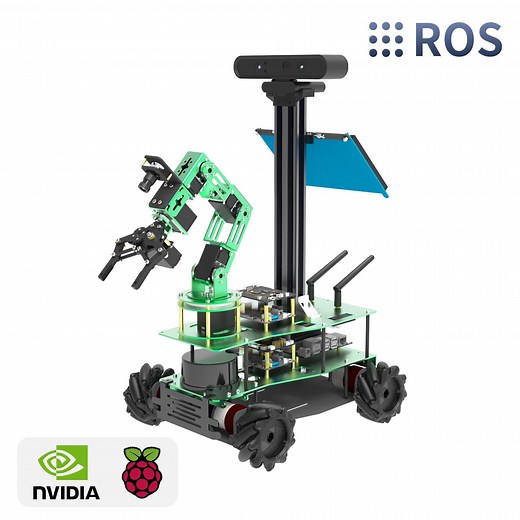 ROSMASTER X3 PLUS ROS Robot for Jetson NANO 4GB/Orin NX SUPER/Orin NANO SUPER/RPi 5