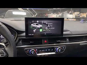 2018 Audi A5 Sportback upgraded from 8,3” screen to facelift 10,1” screen