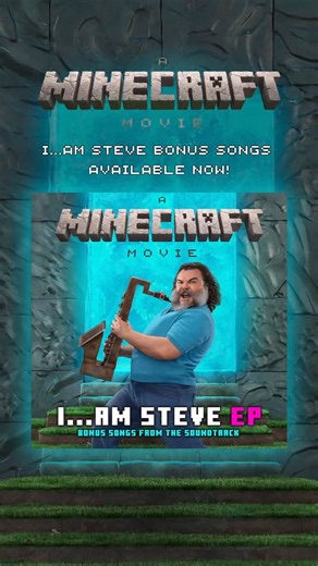 231K views · 759 reactions | I…AM STEVE (Bonus Songs from “A Minecraft Movie” Soundtrack) is out now! #minecraftmovie #chickenjockey | WaterTower Music | Facebook