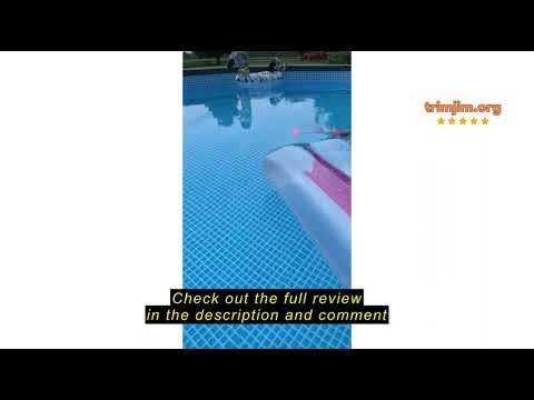 Review Intex Ultra XTR Frame 14' x 42" Round Above Ground Outdoor Swimming Pool Set with Sand Filter