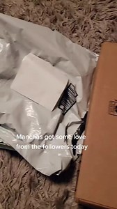 Thanks to whoever sent these packages 🥰 #followformore #pet #dog #funny #haha #animal #fyp #foryou #foryoupage #puppy #prank #Sketch #cartoon #sassy #chomp | Manchas