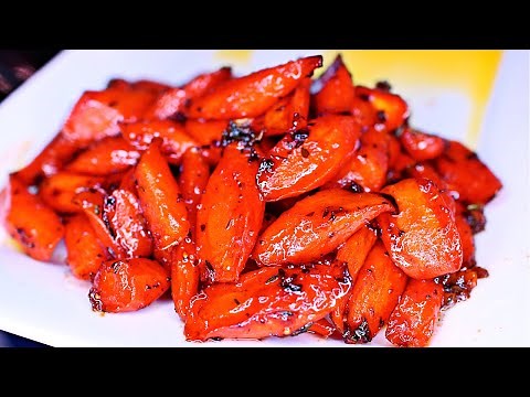 Honey Garlic Butter Carrots Recipe - Easy Roasted Carrots