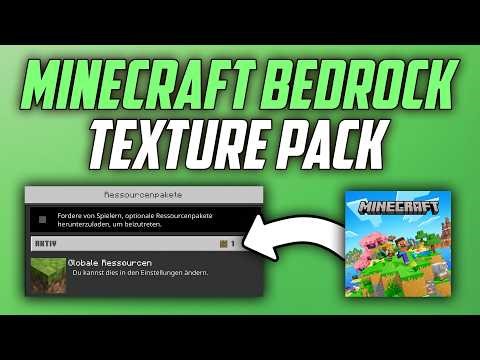 Minecraft Bedrock Texture Pack installieren - Anleitung