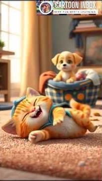 Cat vs Dog Funny Pranks 😂 Kitchen Mein Full Chaos! #shortsfeed #cat #shorts #cartoon #funnycats