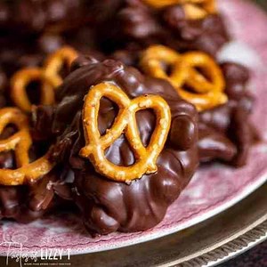 61K views · 552 reactions | The easiest homemade candy with a sweet and salty crunch! https://www.tastesoflizzyt.com/slow-cooker-turtle-candy/ | Tastes of Lizzy T | Facebook
