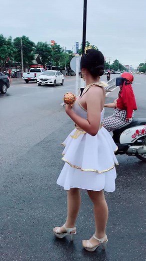 ฝนตกก็ไม่หวั่น🧡 ขอกำลังใจหน่อย#ดรัมเมเยอร์