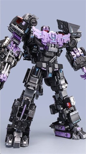 Transformers Mecha Invasion Devastator Set of 7 Black Version Part 7