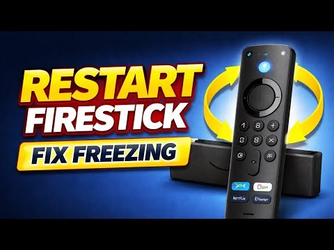 Restart Firestick to Fix Freezing, Buffering & Slow Speed
