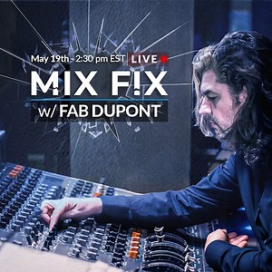14 reactions | Great extract of Fab Dupont showing you how Mixup.audio helps him out A/B his mix from a demo to a final master! All directly from his DAW - by the way, Mix Fix will be back this week so join us and see how you can use a variety of tools (partly included in your membership) so you can make your Mix comes true! https://www.puremix.net/live/mix-fix-fab-dupont-4.html | Puremix | Facebook