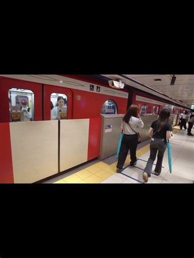[再開閉] 東京メトロ 丸ノ内線 2000系 発車 銀座駅 ドア再開閉 #ドア開閉 #再開閉