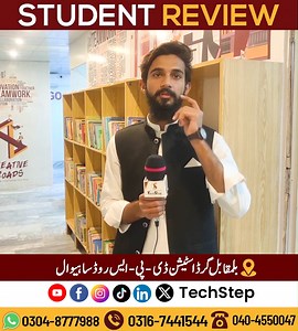 2.8K views · 18 reactions | Student Review About Course & Internship in Web Development | TechStep #web #techstep #programming #reel #freelancing #flutter #wordpres | TechStep Sahiwal | Facebook