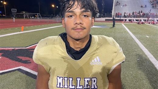 Hall of Fame victory: Miller football rolls past rival Ray to open district play