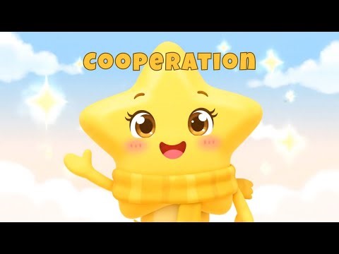 Cooperation | Sunny the Little Star – Working Together Story for Kids