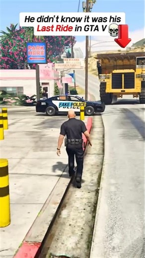🤣☠️ He didn't know it was his Last Ride in GTA V #gtaviral #gtaonline #gta5online #gtacars #gta