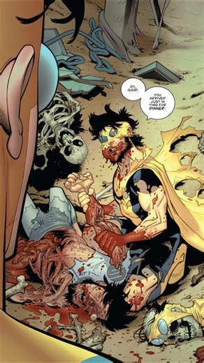 ¿Sabías que Mark se comió a Invincible? | Invincible #invincible #comics #shorts