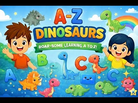 A-Z Dinosaurs for Kids 🦖 | Learn Every Dinosaur Name