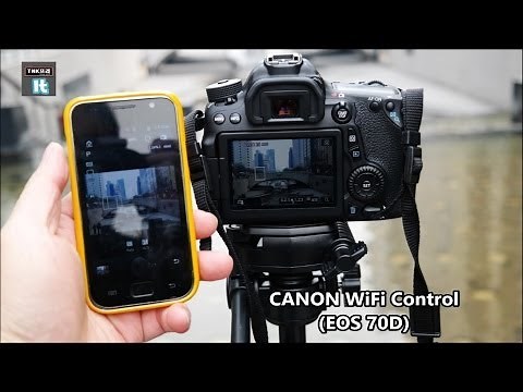 Canon EOS 70d WiFi connection ( EOS Remote App)