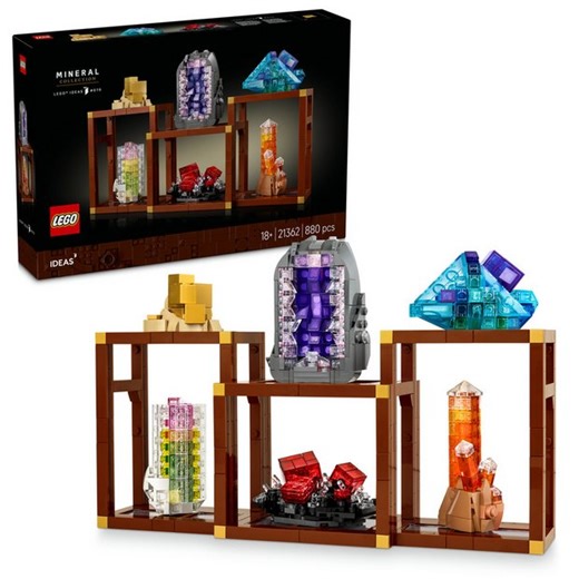 Buy LEGO Ideas Mineral Collection Building Set for Adults 21362 | LEGO | Argos