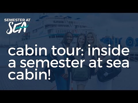 Semester at Sea First Look Cabin Tour | Student Living Quarters & Dorms