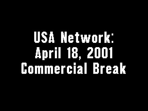 USA Network: April 18, 2001 Commercial Break