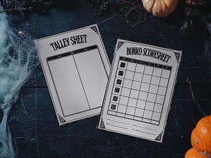 Halloween Bunko Canva Template | Spooky Bunko Party Printable | Editable Halloween Game Set - Etsy Canada