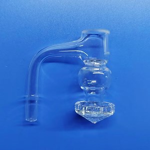 [Hot Item] Double Layers Glass Bowl Thick Quartz Banger Thickness Quartz Bangers Quartz Accessory Rigs Smoke Nails