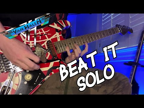 Van Halen - Beat it (guitar solo cover)