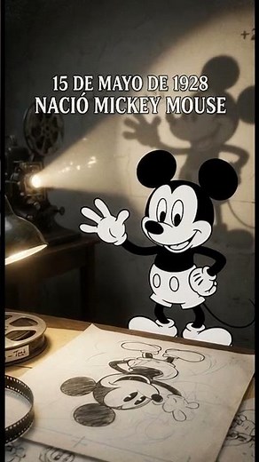 15 de mayo de 1928: nació Mickey Mouse