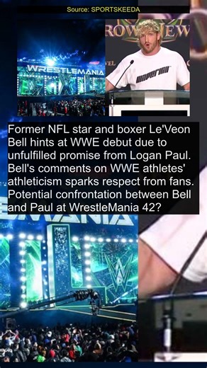 Le'Veon Bell's WWE Debut: Unfulfilled Promise with Logan Paul Sparks Speculation