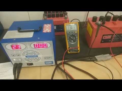 Capacity Testing the aircraft main battery