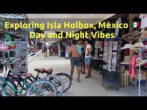 Isla Holbox, Mexico 🇲🇽 Day and Night Walking Tour [4K] Enjoying the Slow Pace of Island Life