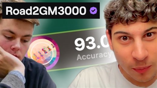 Perfect Chess Game vs Famous Streamer (93% Accuracy!)