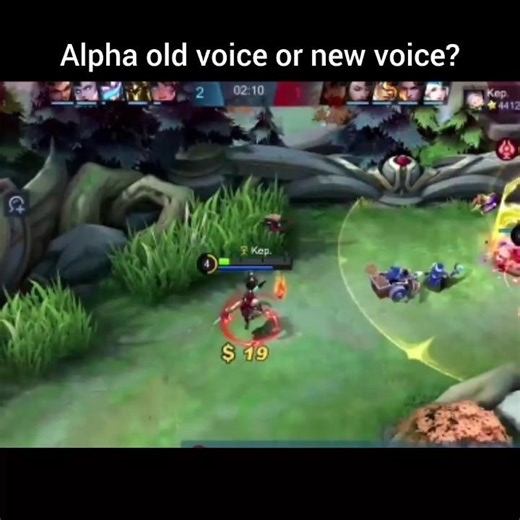 OLD Alpha Voice vs NEW Alpha Voice 😳🔥 Which is Better? #shorts #youtubeshorts #mlbb