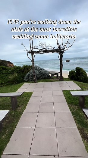 The backdrop is unmatched at our stunning All Smiles Sorrento Back Beach location 😍 #wedding #weddingsaustralia #beachwedding #weddingsorrento #sorrento #allsmiles #cocktailweddings #bride #allsmilessorrento #allsmileswedding